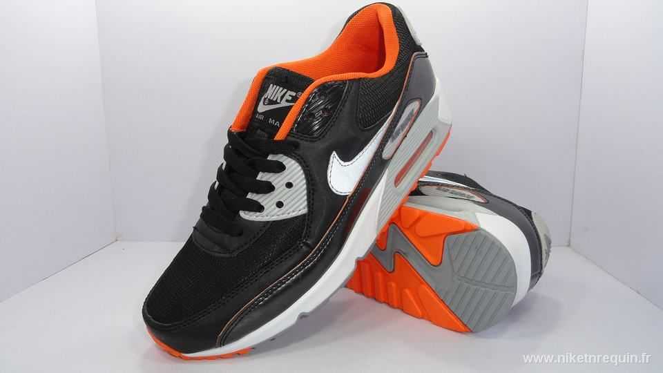 Noir Et Gris Nike Air Max 90 2011 En Cours